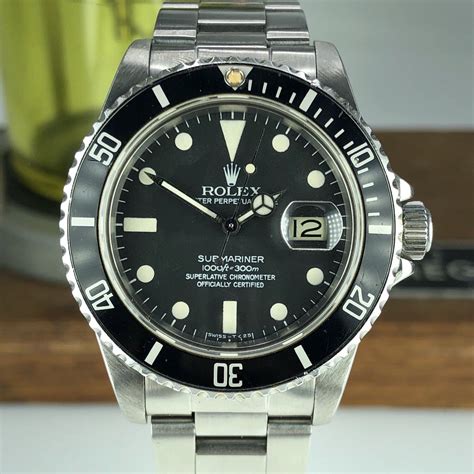 1984 rolex submariner for sale|Rolex 16800 movement.